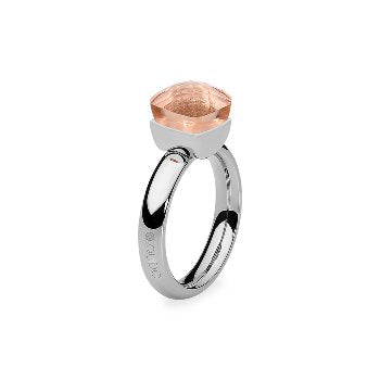 QUDO Ring Firenze light Peach Größe 56